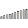 Round leaded nickel-plated brass spacer Ø10.2x13mm for M10 screw