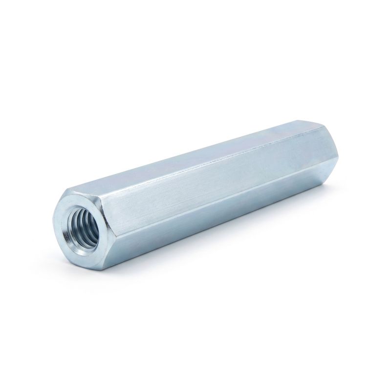Threaded hexagonal spacer female/female lead-free zinc-plated steel M3