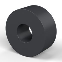 Entretoise lisse plastique polyamide renforcé Ø6,2x16mm pour vis M6