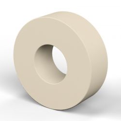 Entretoise lisse plastique polyamide PA6.6 Ø6,3x15mm pour vis M6