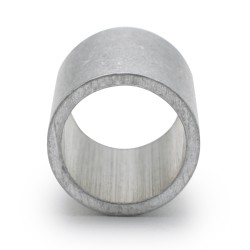 Round aluminium spacer Ø8x10mm for screw M8