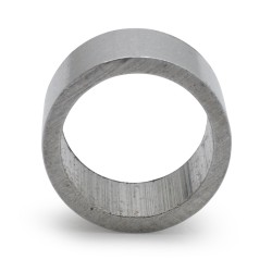 Round aluminium spacer Ø10x12mm for screw M10