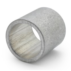 Round aluminium spacer Ø10x12mm for screw M10