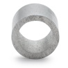 Glat afstandsstykke i aluminium Ø5x7mm til skrue M5