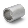 Gladde aluminium afstandsbus Ø6x8mm voor schroef M6