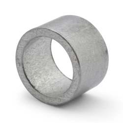 Gladde aluminium afstandsbus Ø6x8mm voor schroef M6