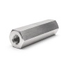 Tulejka dystansowa gwintowana sześciokątna, gwint wew./wew., aluminium, pasywowany M3, SW 5,5 mm