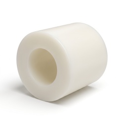 Tulejka dystansowa niegwintowana, poliamid PA6.6, naturalny UL94-V2 Ø4,2x8mm, pod śrubę M4