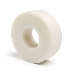 Tulejka dystansowa niegwintowana, poliamid PA6.6, naturalny UL94-V2 Ø6,3x15mm, pod śrubę M6
