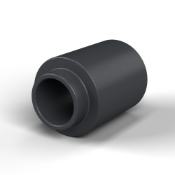 Tuleja dystansowa z odsadzeniem PA6-GF Ø3,4×6 mm, odsadzenie Ø4,2×1,3 mm, M3, UL94-HB