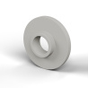 Tulejka izolacyjna z kołnierzem Ø5,2x15mm, niskie osadzenie Ø6,9mm, naturalny poliamid PA6 UL94-V2