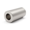 Espaçador liso em latão niquelado Ø2,2x4mm para parafuso M2