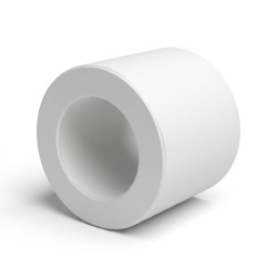 Espaçador liso em cerâmica C221 Ø3,1x5mm