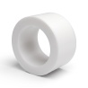 Espaçador liso em plástico poliamida PA6 reforçada com fibra de vidro branco Ø8,2x12mm para parafuso M8