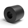 Distanțier neted din plastic poliamidă PA6 ranforsată cu fibră de sticlă Ø3,5x8mm pentru șurub M3