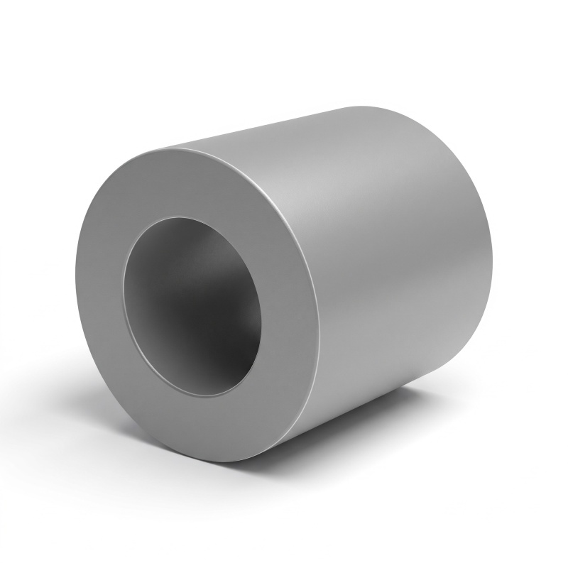 Distanțier neted din plastic policarbonat gri Ø4,5x8mm pentru șurub M4
