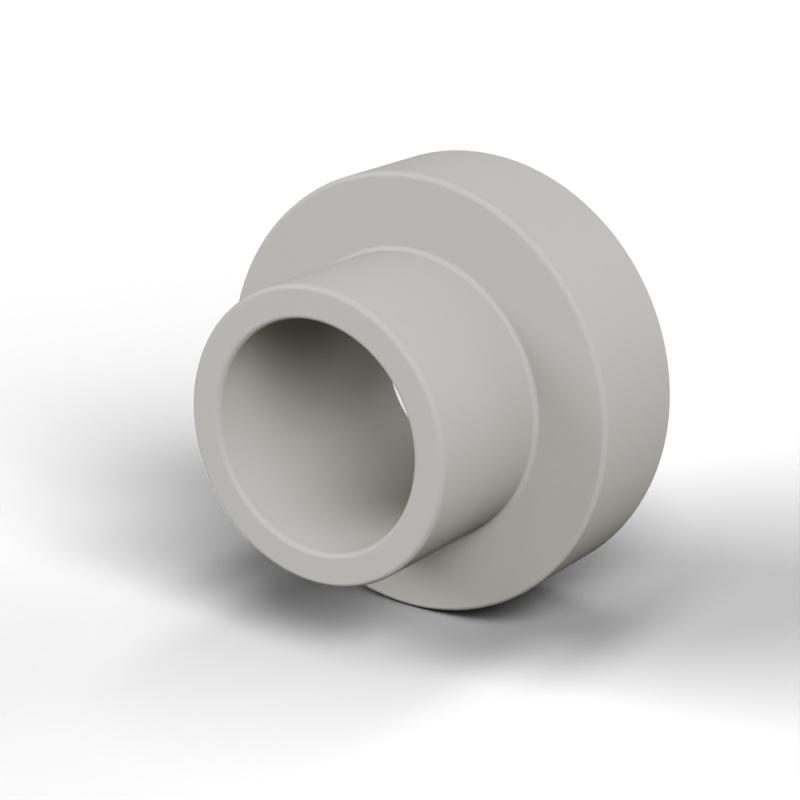 Bucșă izolantă pentru șurub M5 Plastic PA6.6