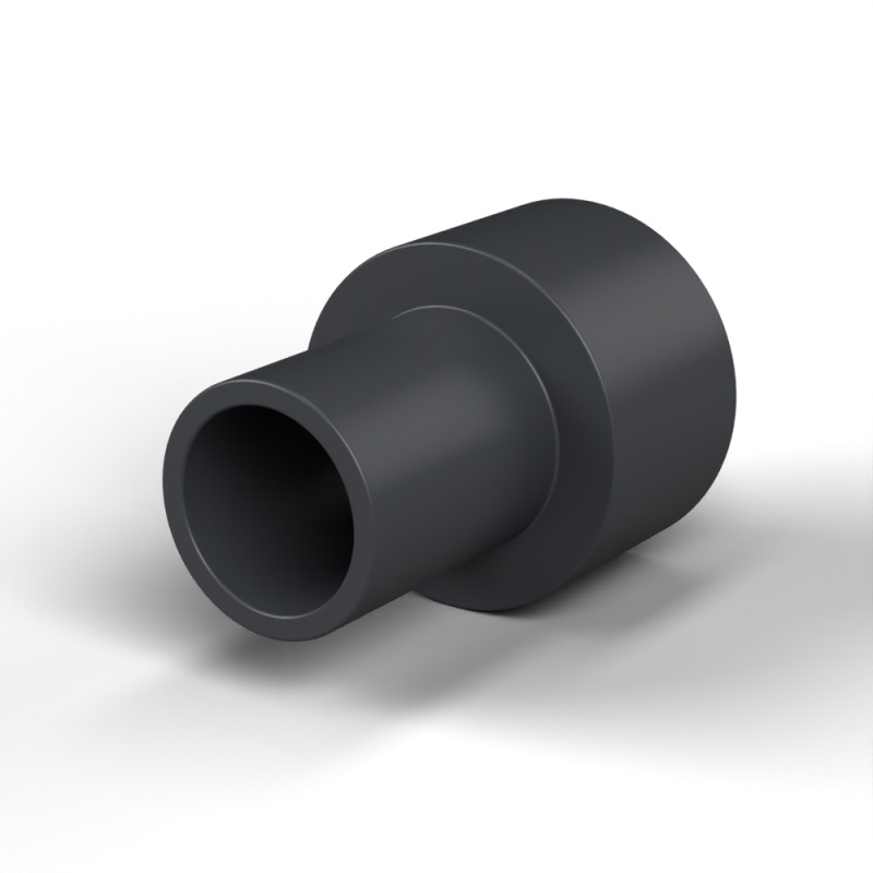 Izolačné puzdro s prírubou Ø6,2x12mm, vysoké osadenie Ø7,8mm, čierny polyamid PA6.6 vystužený sklenenými vláknami UL94-HB