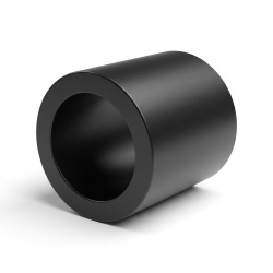 Gladek distančnik iz poliamida PA6, ojačanega s steklenimi vlakni, Ø5x7mm za vijak M5