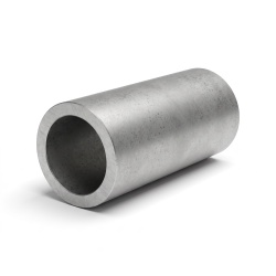 Slät distanshylsa i rostfritt stål Ø9x12mm för skruv M8