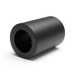Slät distans i glasfiberförstärkt polyamidplast PA6 Ø4,5x7mm för skruv M4