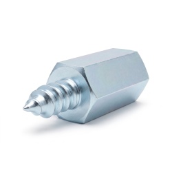 Sexkantig distanshylsa med självgängande gänga av blyfritt förzinkat stål M3 / ST2,9 - 5,5 mm nyckelvidd
